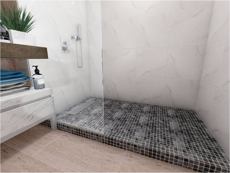 Мозаика Staro Стantislip черный 31,7X31,7 см 1 шт., превью