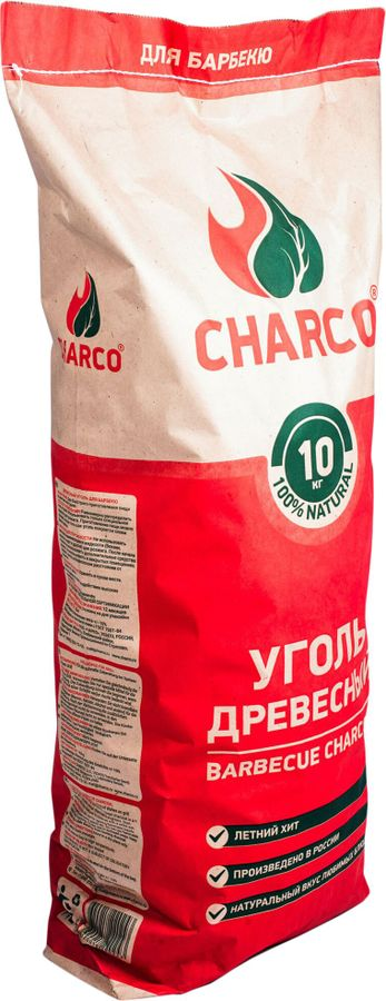 Уголь древесный CHARCO, 10кг, предпросмотр