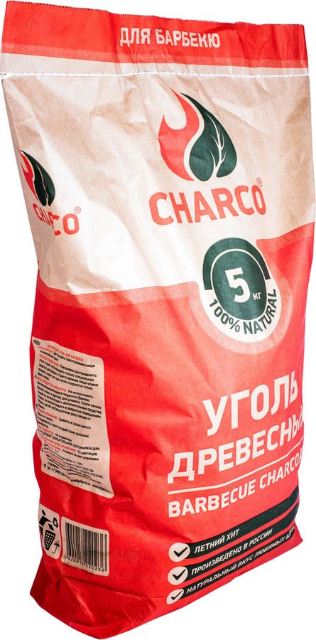 Уголь древесный CHARCO, 5кг, превью