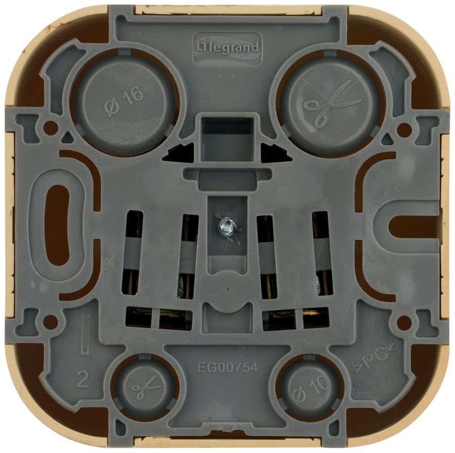 Розетка электрическая Legrand Quteo 782280 сосна, предпросмотр