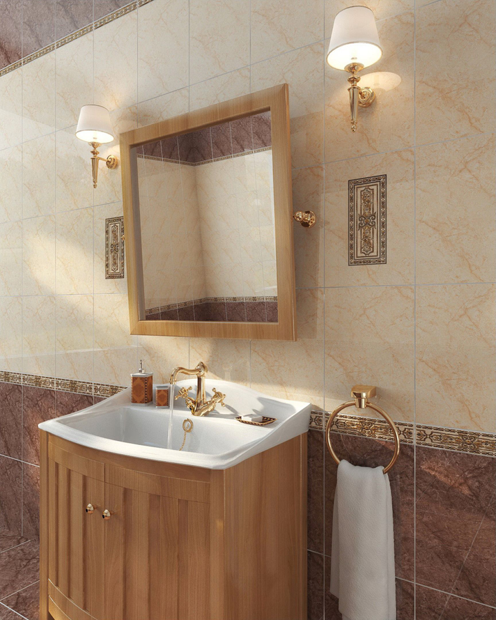 Плитка Axima Альпы коричневый 20X30 см 1,44 м², превью
