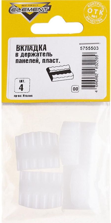 Держатель универсальный Tech-KREP ELEMENT белый 130х85х10 мм 4 шт, превью
