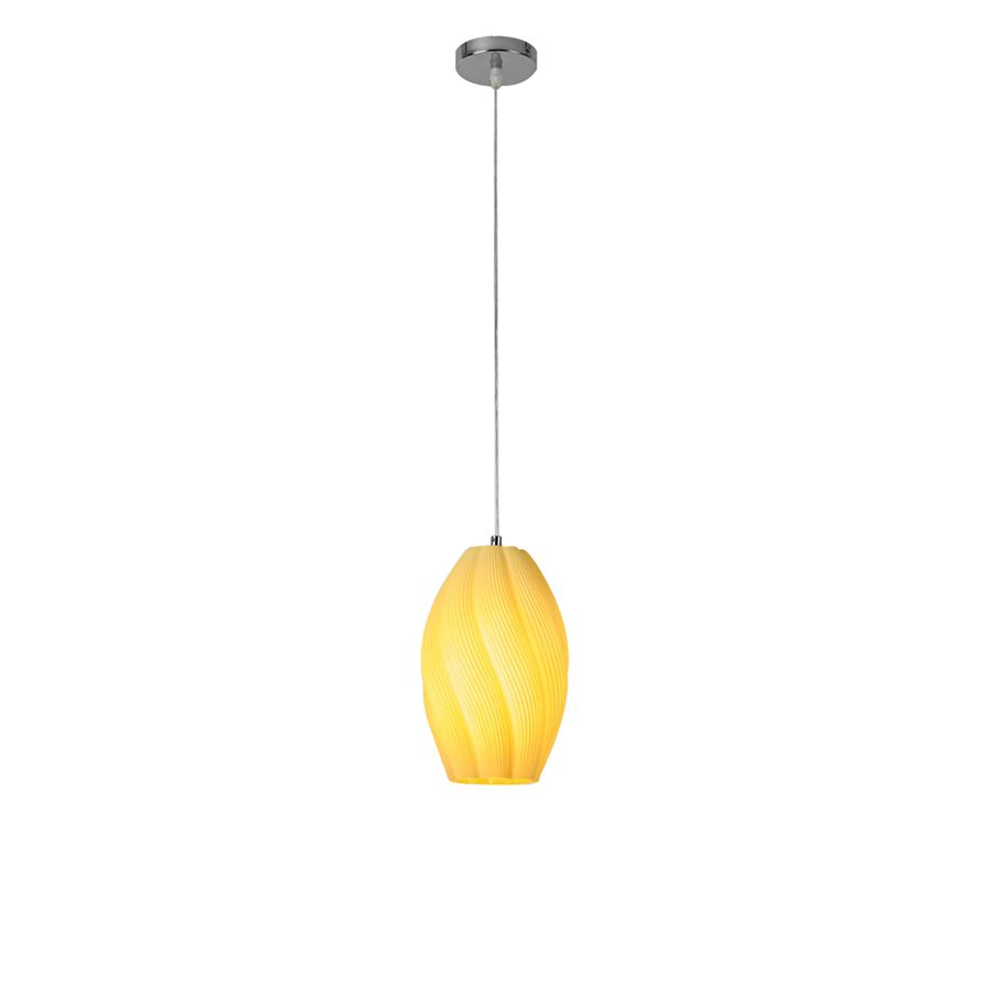 Подвес Moderni E27 1х60W 220V Tide металл/стекло хром/кремовый, предпросмотр