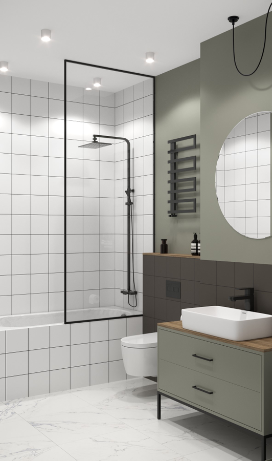 Плитка настенная AXIMA Вегас белый матовый 20x20 см 1,04 м², превью