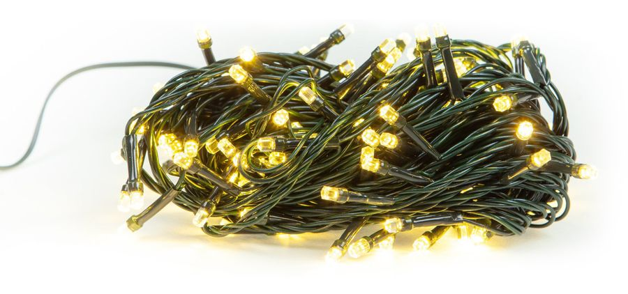 Гирлянда внутренняя нить  SH LIGHTS DC-ILD120-CGL 120 LED желтый 12 м, превью