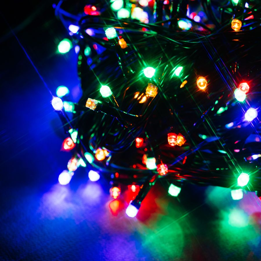 Гирлянда внешняя нить  SH LIGHTS 200 LED многоцветный 20 м, превью