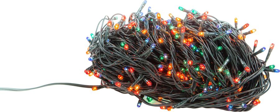 Гирлянда внешняя нить  SH LIGHTS 400 LED многоцветный 20 м, предпросмотр