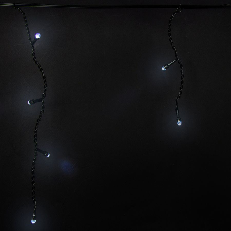 Гирлянда наружная занавес GLOS IE 120 LED холодный белый 10 м, предпросмотр