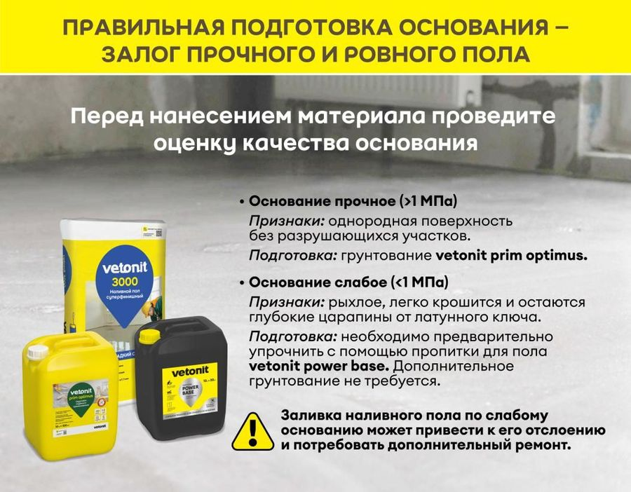 Суперфинишный наливной пол Vetonit 3000 20 кг, превью