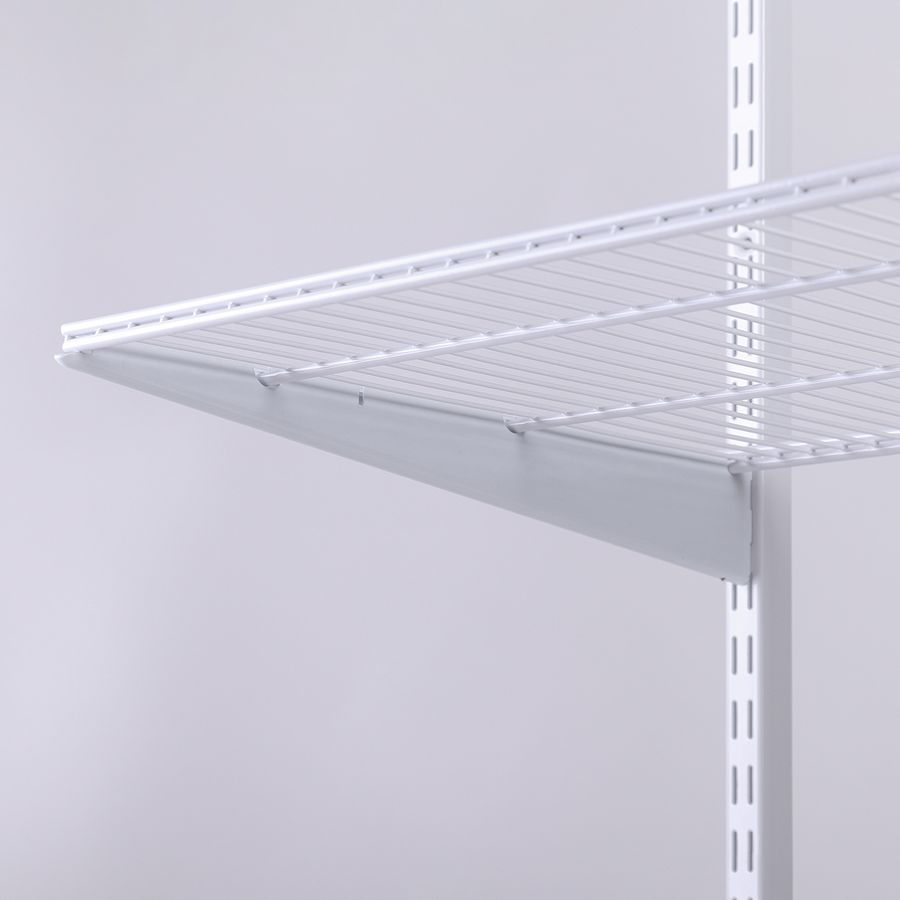 Полка универсальная Larvij белая 15x1206х406 мм, предпросмотр