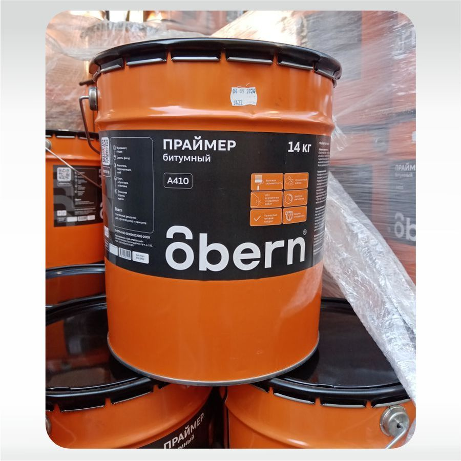 Праймер OBERN битумный 20 л черный, превью