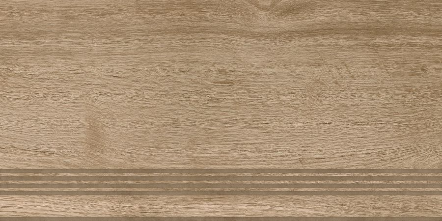 Ступень Керамическая Global Tile Nostrum бежевый 30X60 см, предпросмотр
