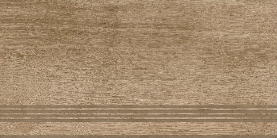Ступень Керамическая Global Tile Nostrum бежевый 30X60 см, предпросмотр