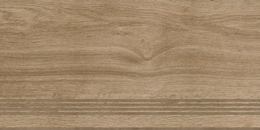 Ступень Керамическая Global Tile Nostrum бежевый 30X60 см, превью