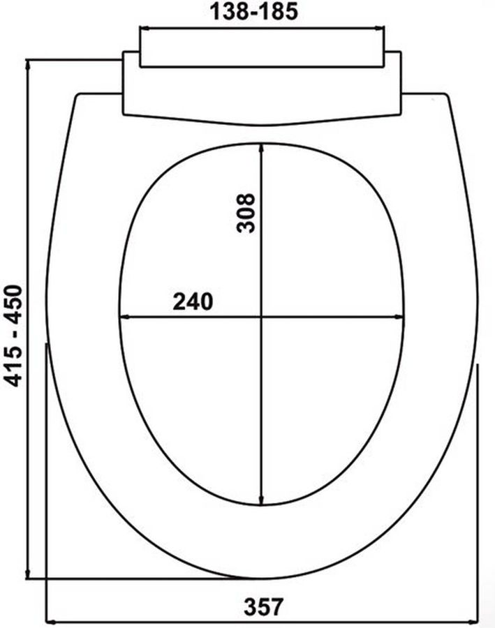 Сиденье для унитаза с микролифтом Cersanit Trento S-DS-TRENTO-PL-T, превью
