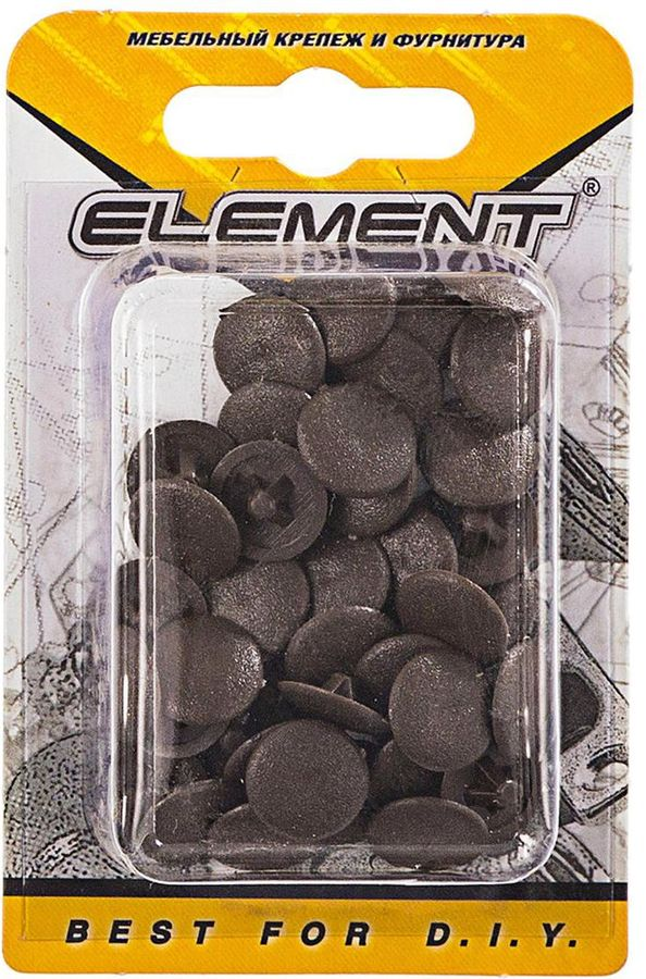 Мебельная заглушка Element дуб 12 мм 40 шт, предпросмотр