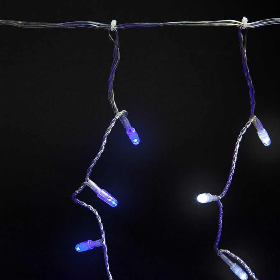 Гирлянда занавес SH LIGHTS 500 LED мультиколор 2,5х1,5 м, предпросмотр