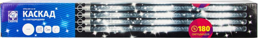 Гирлянда внешняя нить  SH LIGHTS 240 LED белый 5 м, превью