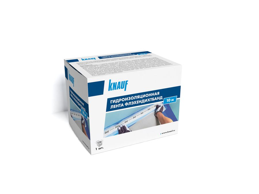 Гидроизоляция рулонная полиэфирная KNAUF Флехендихтбанд 10 м, превью