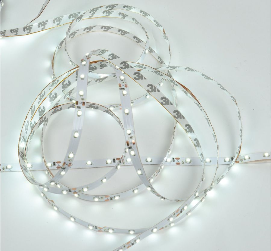 Светодиодная лента IEK SMD 2835 60LED IP20 12В 4,8Вт желтый 5 м, превью