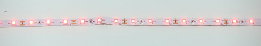 Светодиодная лента IEK SMD 2835 60LED IP20 12В 4,8Вт красный 5 м, предпросмотр