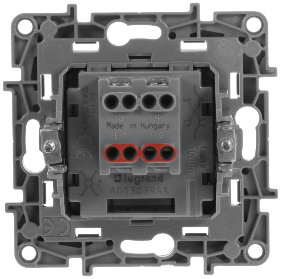 Переключатель 1-клавишный Legrand Etika 672609 антрацит, превью