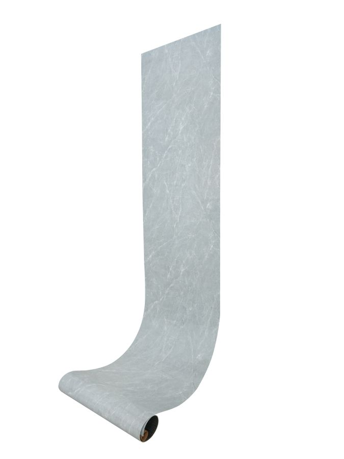 Самоклеящаяся ПВХ плитка РУЛОН LAKO DECOR "Мрамор Романо" толщина 2мм 1,8м² 60х300 см, превью
