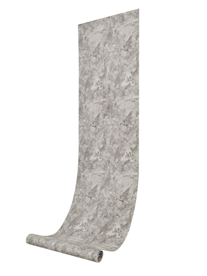 Самоклеящаяся ПВХ плитка рулон Lako Decor "Мрамор Бергамо" 1,8м² 60х300 см, шт, предпросмотр
