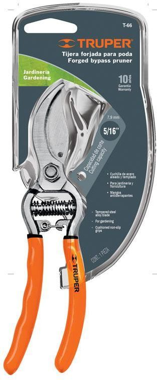 Секатор TRUPER Т-67 усиленный, 200мм, рез до 19мм, Арт. 18460, превью