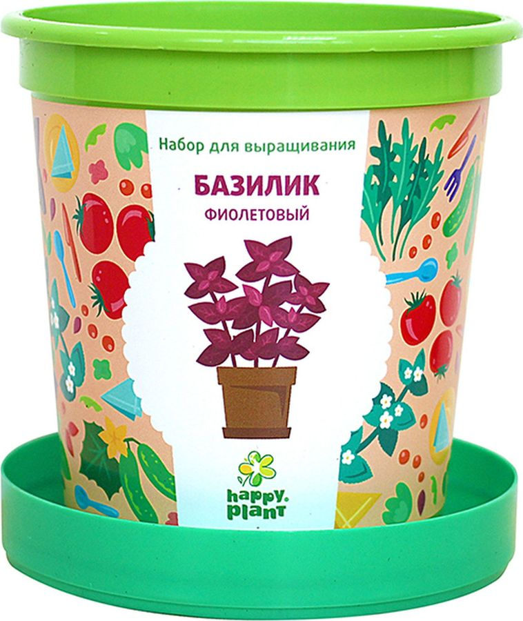 Набор для выращивания Happy Plant Базилик фиолетовый, превью