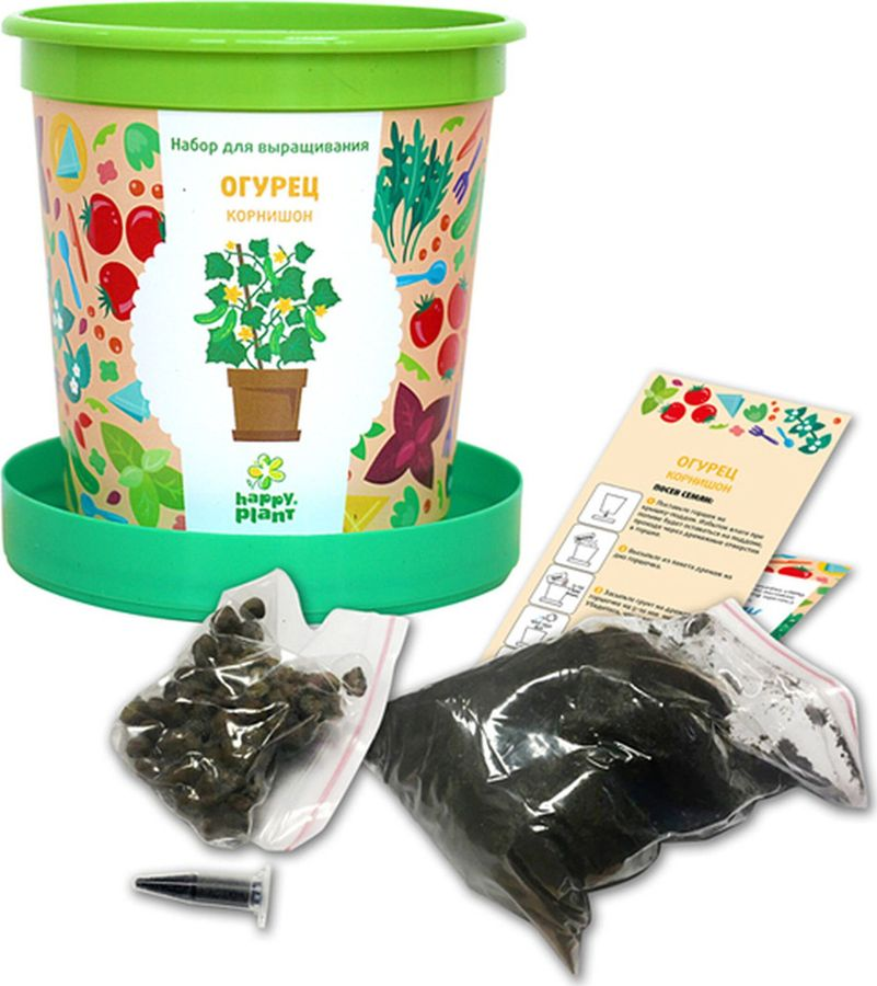 Набор для выращивания Happy Plant Огурец корнишон, предпросмотр