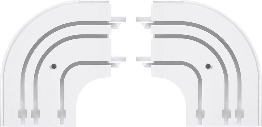 Закругления для карниза 3 ряда LEGRAND белые 2 шт, превью