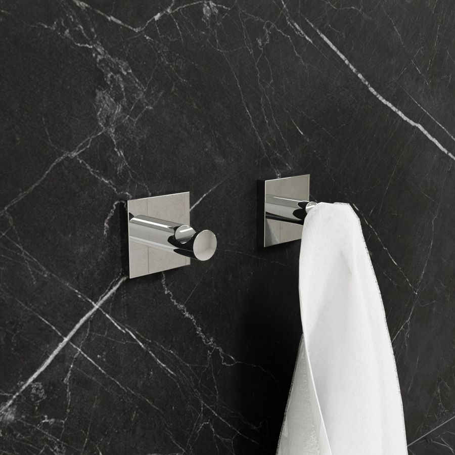 Крючок одинарный Lux Chrome хром, предпросмотр