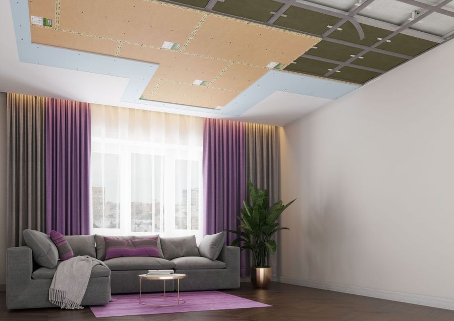 Звукоизоляционная панель SoundGuard ЭкоЗвукоИзол 1200х800х13 мм 0,96 м2, предпросмотр