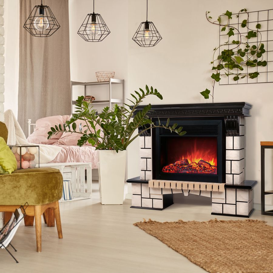 Каминокомплект STONE new 26/HL AO + MB BL, превью
