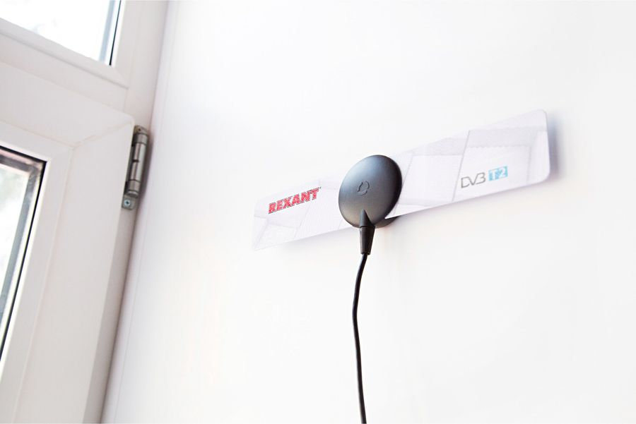 Антенна комнатная REXANT RX-257 цифровая и аналоговая, превью