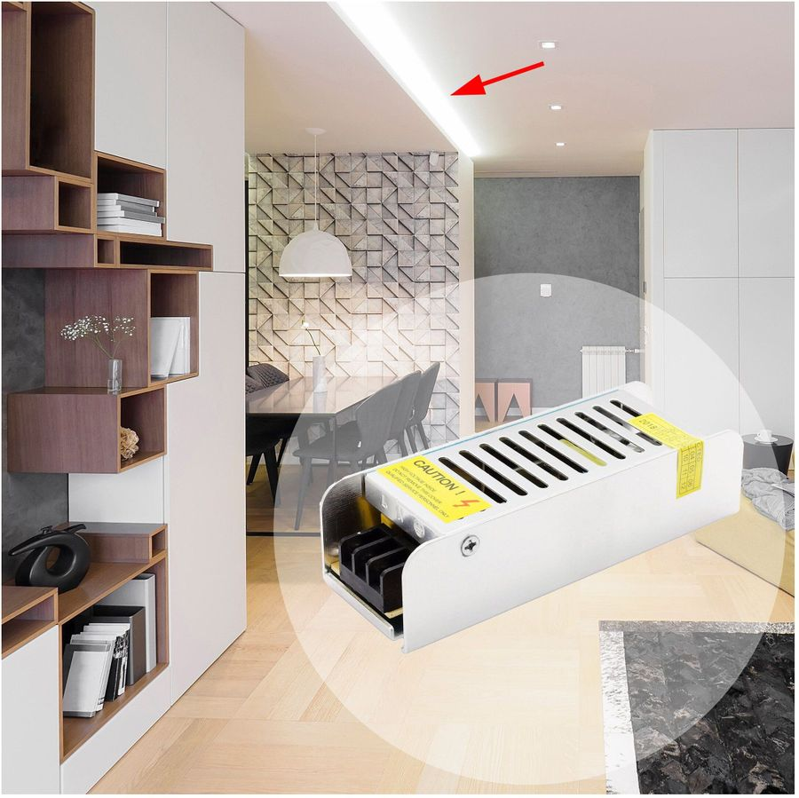 Блок питания для светодиодной ленты Apeyron Electrics 03-46 40 Вт 12 В 3,2 А, превью