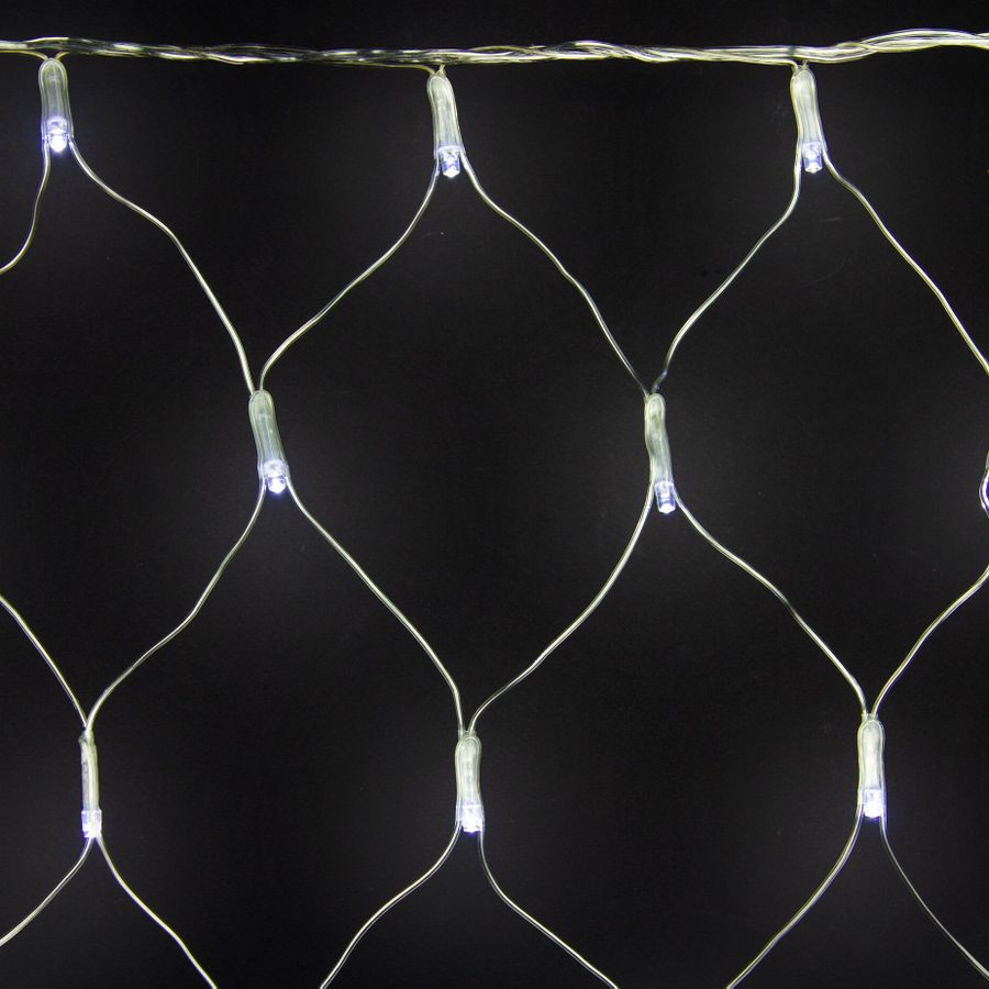 Гирлянда внутренняя сетка SYSTEM IN 300 LED белый 2,5 м, предпросмотр