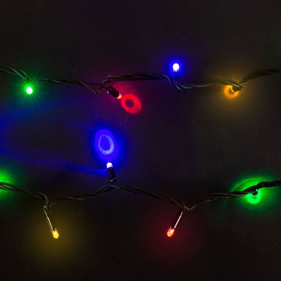 Гирлянда внешняя нить SYSTEM PROF 50 LED многоцветный 5 м, предпросмотр