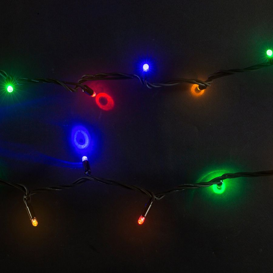Гирлянда внешняя нить SYSTEM PROF 100 LED многоцветный 10 м, предпросмотр