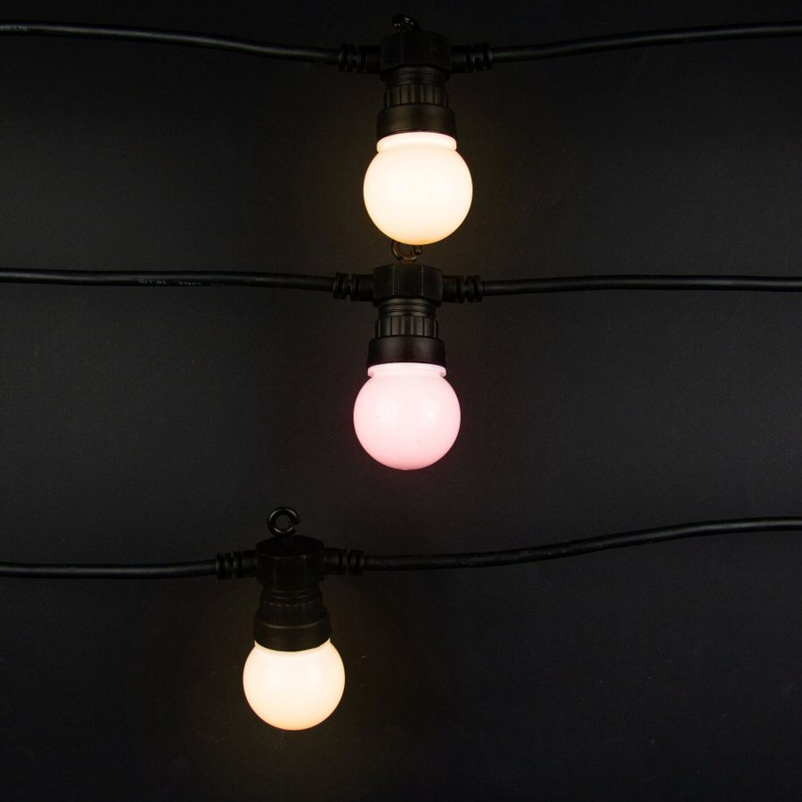 Гирлянда внешняя нить SYSTEM PROF 50 LED многоцветный,белый 5 м, превью