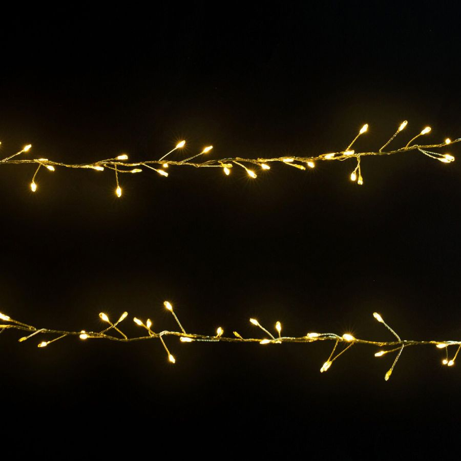 Гирлянда внутренняя нить Glos IE Фейерверк 200 LED белый 2 м, предпросмотр