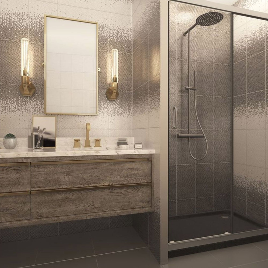 Плитка Gracia Ceramica Лейла белая 24X40 см 1,4 м², превью