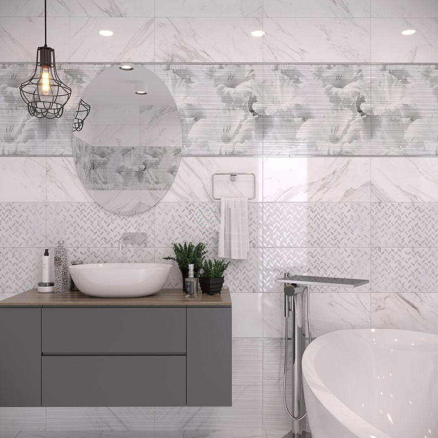 Керамогранит GRACIA CERAMICA Celia белый 45x45 см 1,62 м2, предпросмотр