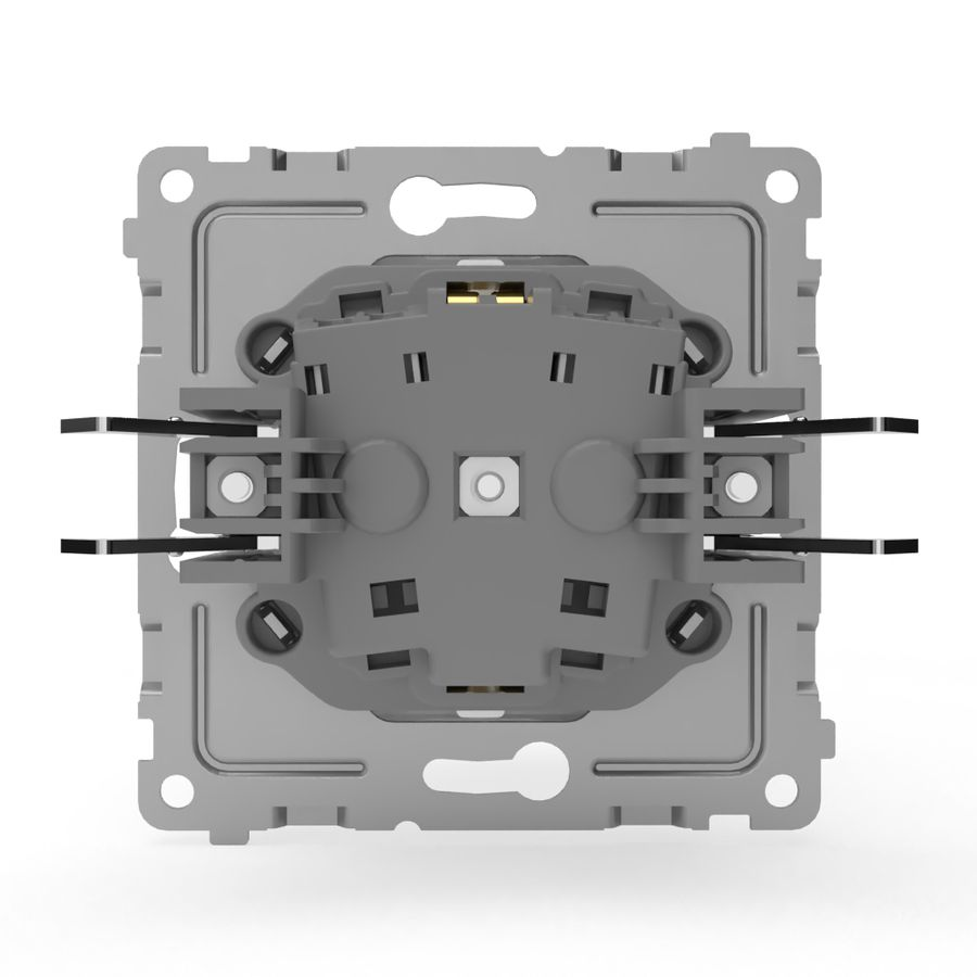Розетка электрическая TOKOV ELECTRIC PIXEL 1791368 белый, предпросмотр