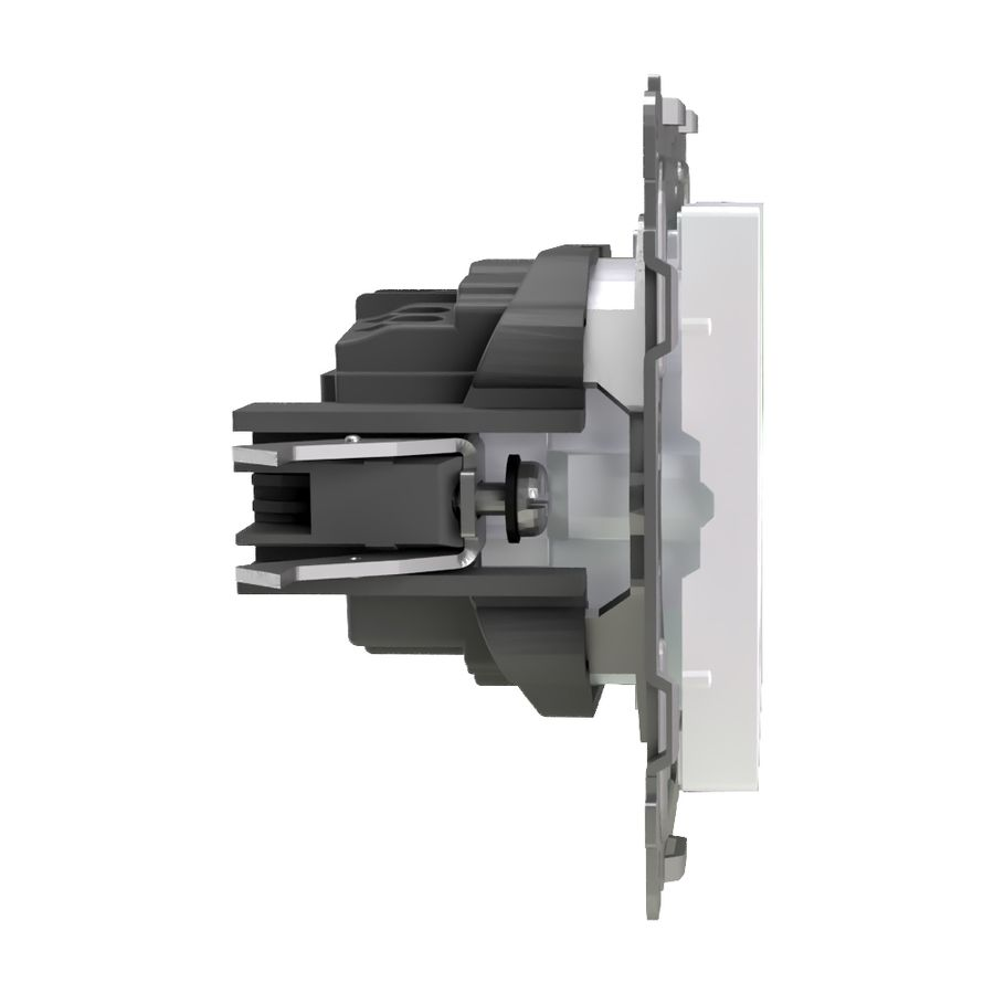 Розетка электрическая TOKOV ELECTRIC PIXEL 1792298 перламутр, предпросмотр