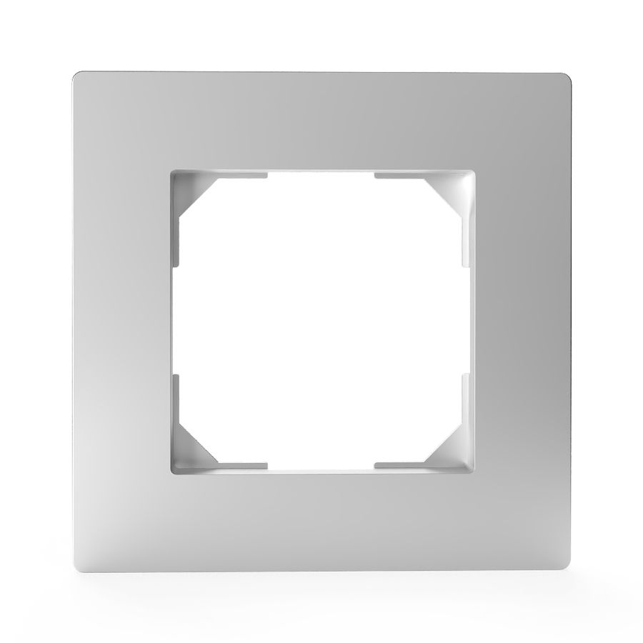 Рамка 1 пост TOKOV ELECTRIC PIXEL алюминий, предпросмотр