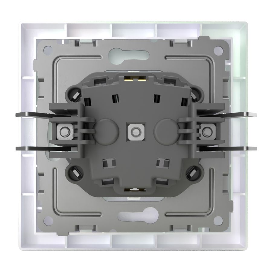 Розетка электрическая TOKOV ELECTRIC PIXEL 1792297 перламутр, превью