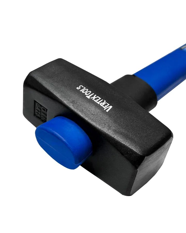 Кувалда VERTEXTOOLS 5000 г, фибергласовая обрезиненная рукоятка 10-12-5000, превью