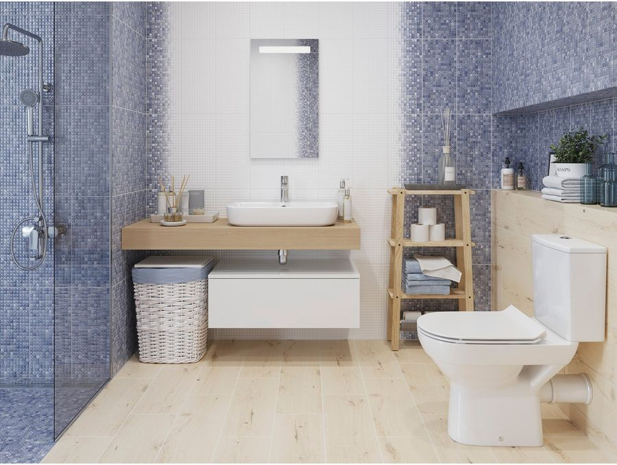 Плитка Cersanit Hammam Многоцветная рельеф 20X44 см 1,144 м², превью